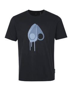 Футболка мужская темно-синяя Moose knuckles