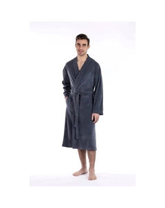 Фрамсон махровый халат Легкий мужской халат Особенно легкий халат из джерси, антрацит Framsohn frottier