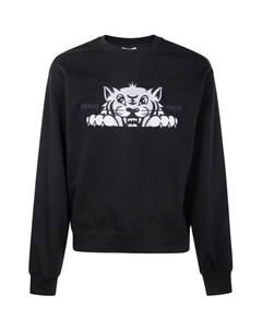 Свитшот Happy Tiger, черный Kenzo