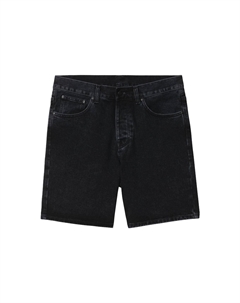 Черные джинсовые шорты мужские Carhartt wip