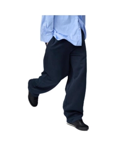 Трикотажные спортивные штаны мужские, синий Uniqlo