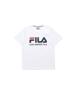 Футболка мужская белая Fila fusion