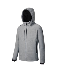 Пуховик мужской Cloud Peak Gray, серый Saucony