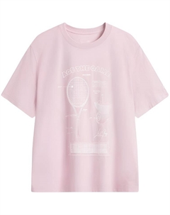 Футболка мужская розовая Li-ning