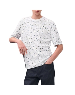 HERMES Футболка SS25 мужская белая Hermès