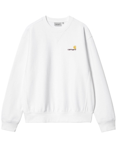 Свитшот с американским принтом, белый Carhartt wip