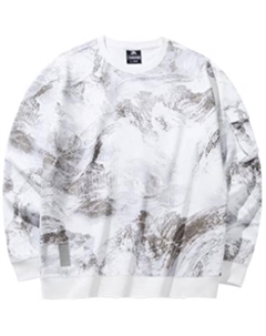 Свитшот мужской Papyrus White/All Over Print Anta