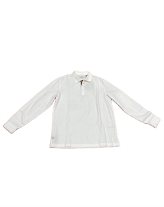 Белая поло для мужчин Burberry