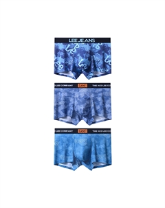 Трусы Cordura мужские, 3 шт, светло-голубой Lee