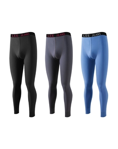 Термобрюки Sunset 1.0 мужские, 3 шт, черный Lee