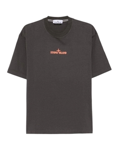 Футболка с принтом логотипа, серый Stone island