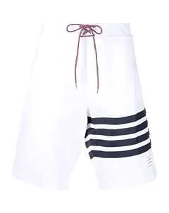 Шорты 4 bar, белый Thom browne