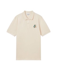 Мужская поло, кремовый Lacoste