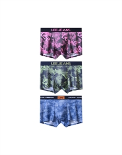 Трусы Cordura мужские, 3 шт, светло-голубой Lee