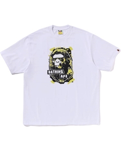 Футболка Graffiti Ape Head, белый A bathing ape®
