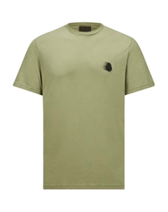 Футболка с выцветшим логотипом, зеленый Moncler