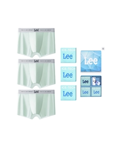 Трусы Cordura мужские боксеры 3 шт, зеленый Lee