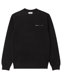 Свитшот мужской черный Lacoste