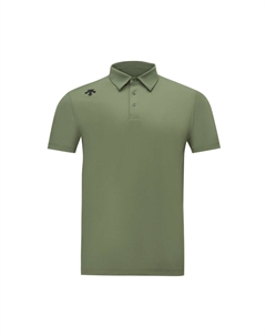 Тренировочная поло для мужчин, зеленый Descente