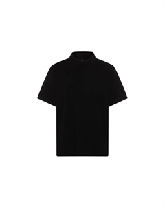 Y 3 Прямой крой короткий рукав поло, черный Y-3