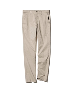 Повседневные брюки мужские темно-бежевые Uniqlo