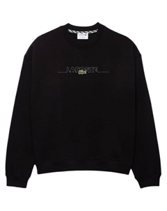 Свитшот мужской черный Lacoste