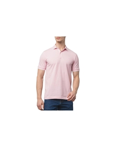 Мужская розовая поло Hugo boss