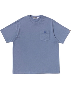 Футболка Cotton с карманом, синий A bathing ape®