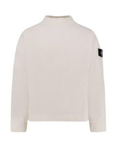 Свитшот с нашивкой-логотипом, Ecru Stone island