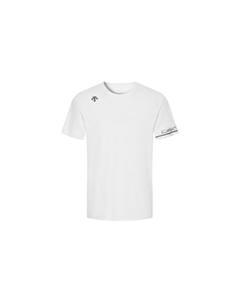 Футболка для велоспорта мужская, белый Descente