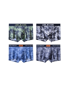 Трусы Cordura мужские, 4 шт, светло-голубой Lee