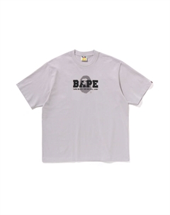 Футболка с принтом логотипа, серый A bathing ape®