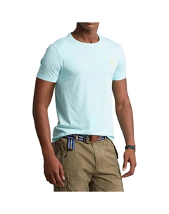 Футболка мужская мятно-голубая Polo ralph lauren