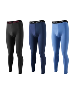 Термобрюки Sunset 1.0 мужские, 3 шт, черный Lee