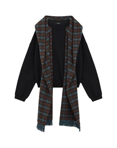 Свитшот мужской черный We11done