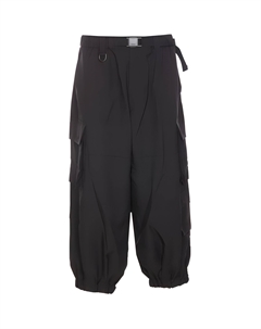 Y 3 униформа брюки карго с манжетами, черный Y-3