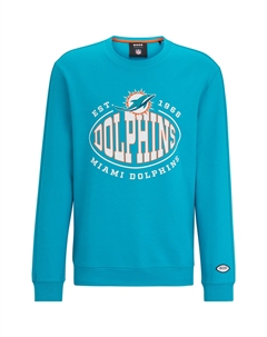 Синий мужской свитшот Hugo boss