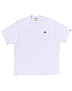 Футболка с принтом логотипа, белый A bathing ape®