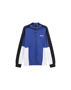 Синий мужской свитшот Hugo boss