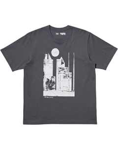 Футболка мужская темно-серая, темно-серый Uniqlo