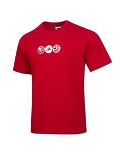 Футболка мужская красная Adidas