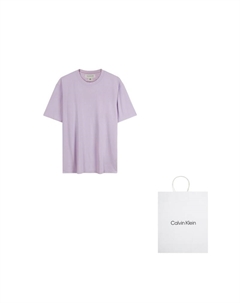 Футболка мужская, светло-фиолетовый Calvin klein
