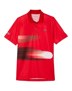 Красная поло для мужчин Lacoste