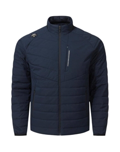 Пуховик мужской, синий Descente