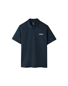 Мужская поло темно-синяя Adidas