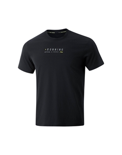 Футболка Running Collection мужская black Li-ning
