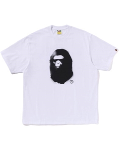 Футболка с принтом логотипа, белый A bathing ape®