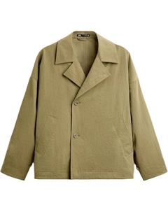 Тренч мужской yellow green Zara