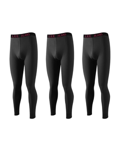 Термобрюки Sunset 1.0 мужские, 3 шт, черный Lee