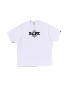 Футболка с принтом логотипа, белый A bathing ape®